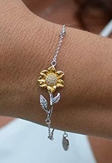 small outstanding sister remembrance bracelet